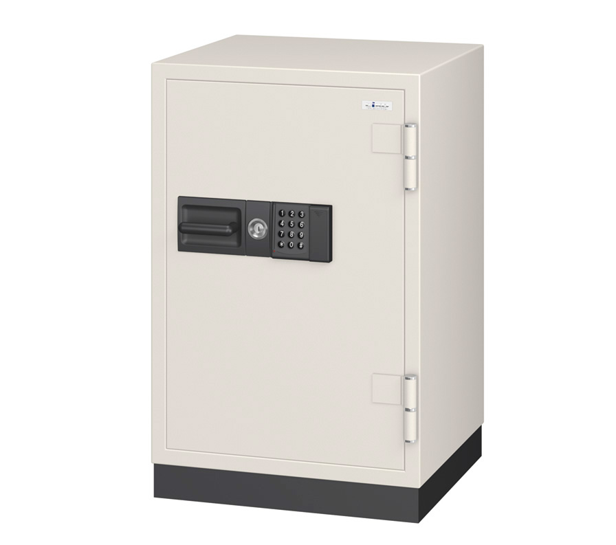 エーコー EIKO 小型耐火金庫 テンキー式 ES-9PKW 2019年製 エーコー 耐火金庫 テンキー式 ES-9PKW 27kg☆◇ - e金庫本舗