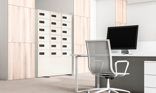 EIKO エーコー パーソナルキャビネット ReZERO LOCK 数字合わせ式 2列3段6人用 EPL-232PS ロッカー 貴重保管庫 メーカー直送⁄軒先渡し エーコー EIKO 2列 4段 ReZERO LOCKシリーズ ナンバーロック 緊急開錠検索キー付  15.4kg LK-508⁄srm